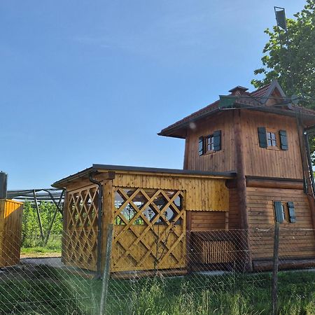 Unique Wooden Holiday House In Nature Lukovica pri Domžalah Exterior foto
