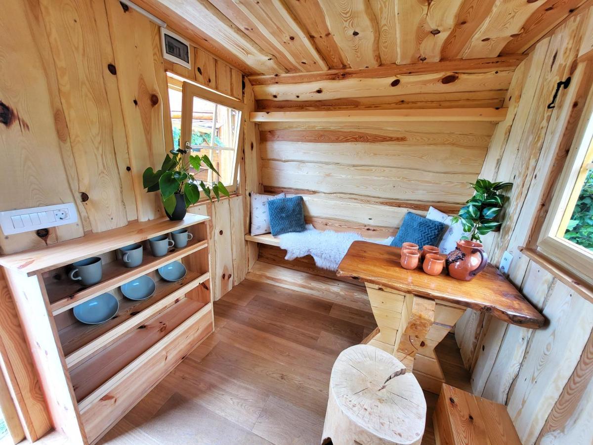 Unique Wooden Holiday House In Nature Lukovica pri Domžalah Exterior foto